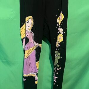 Prince Black and Purple Leggings for Active Comfort